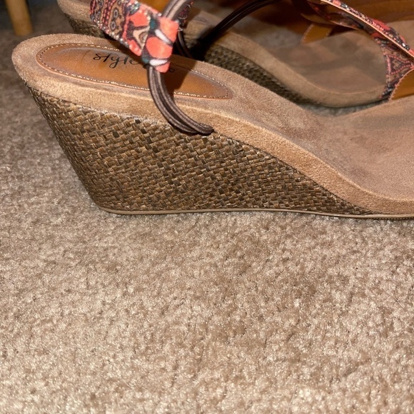 Style & Co Sandal Wedges Size 9.5 Wide - Picture 5 of 5